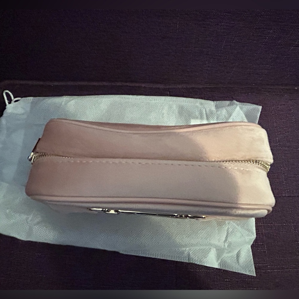 Tom Ford Pink Cosmetic Pouch Makeup Case Large Size Velvet - Picture 8 of 13